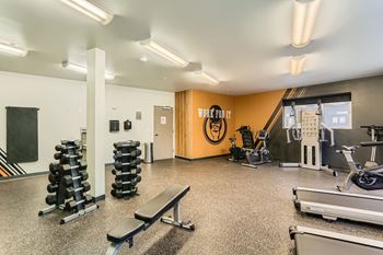 Fully-equipped fitness center